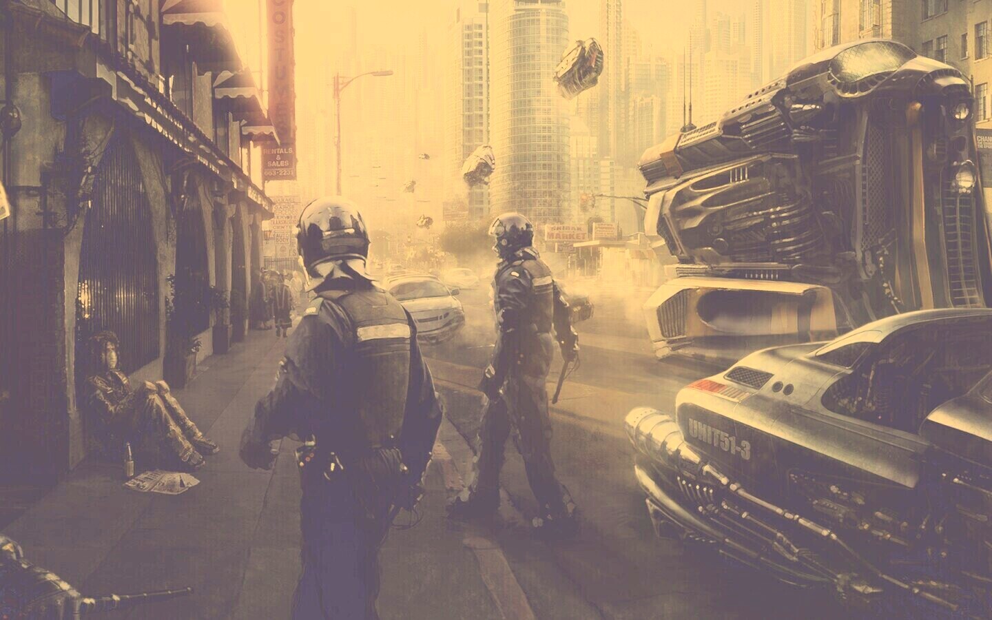 Силовики в будущем обои