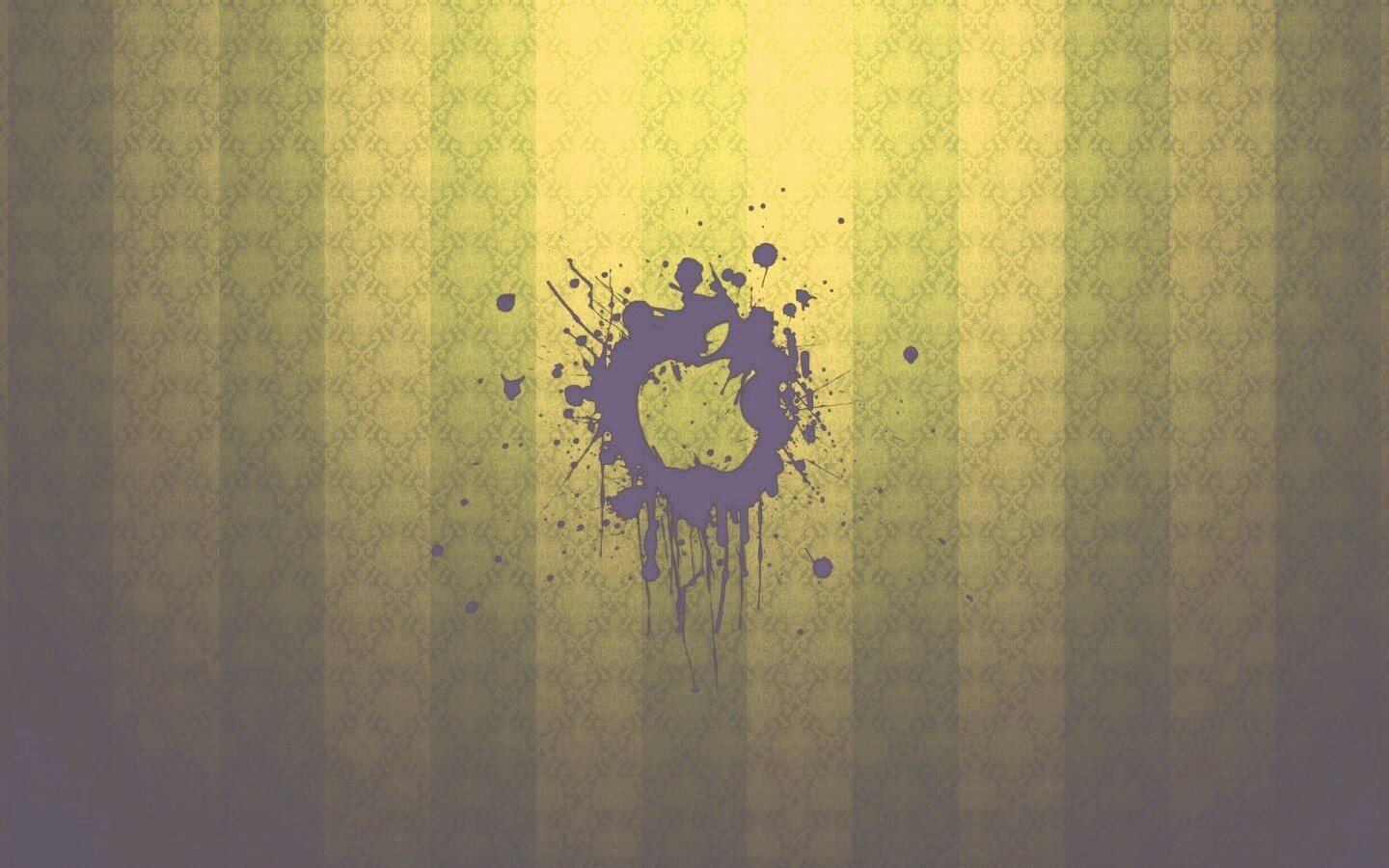 Логотип Apple на обоях обои