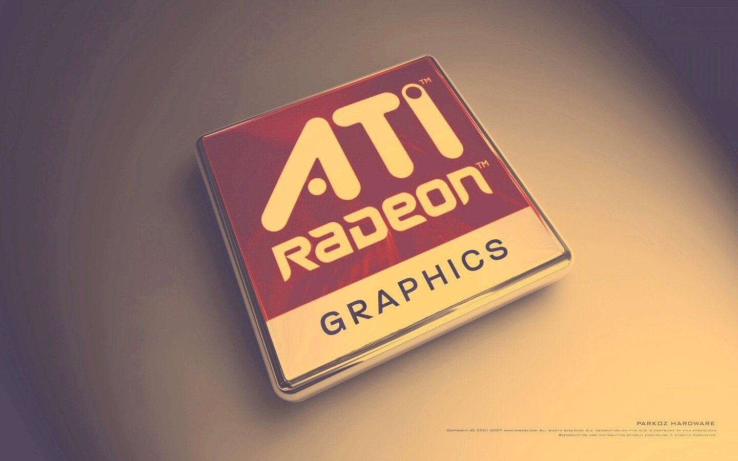 Логотип Ati Radeon Graphics обои