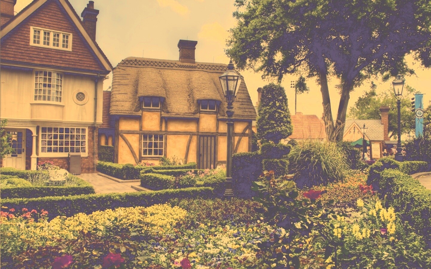 Провинциальный городок обои