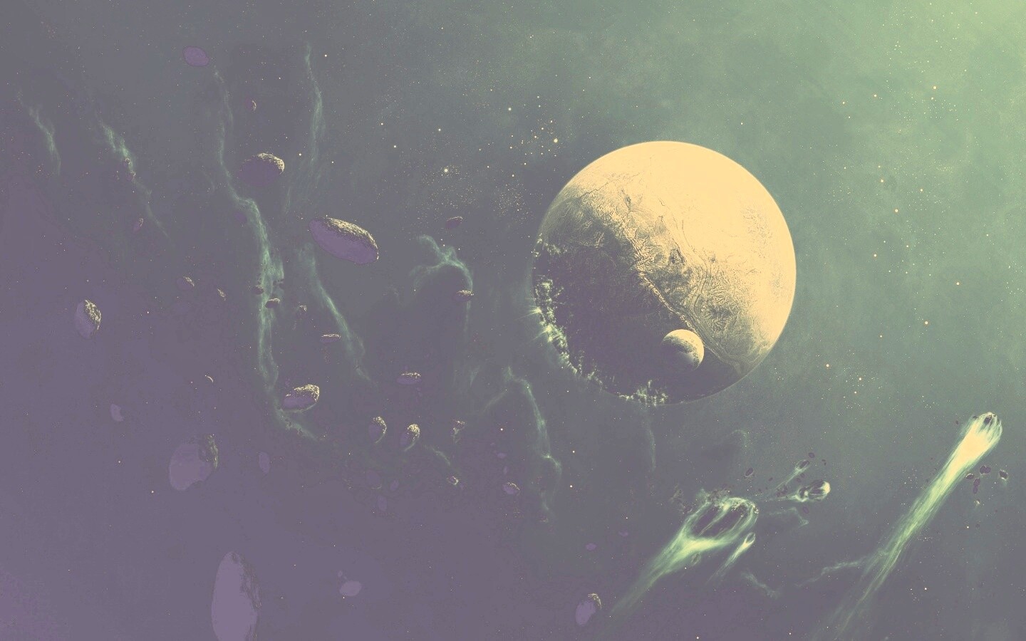 Глубины необъятного космоса обои