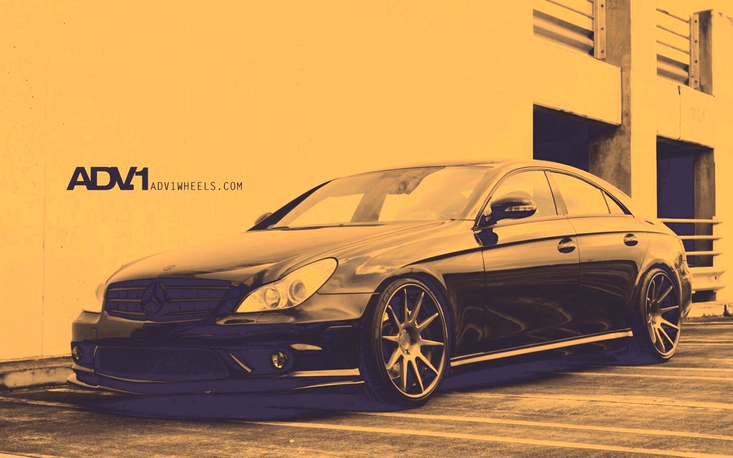 Mercedes CLS55 Amg обои