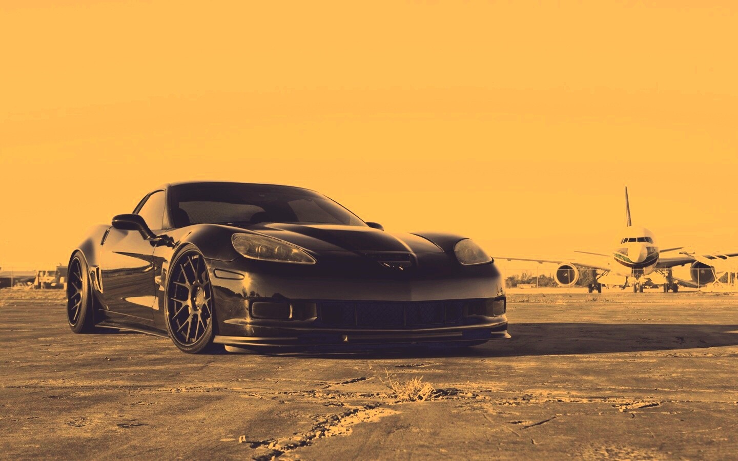 Шевроле корвет ZR1 обои