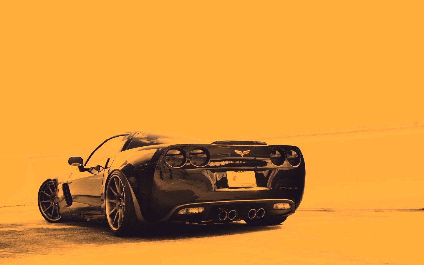 Шевроле корвет обои