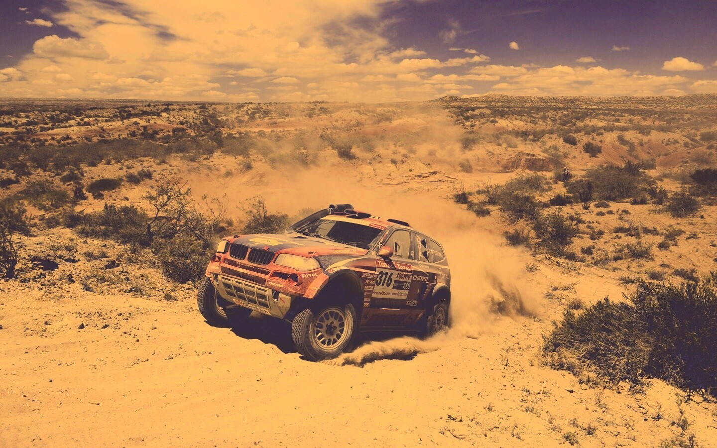 Раллийный BMW X3 обои