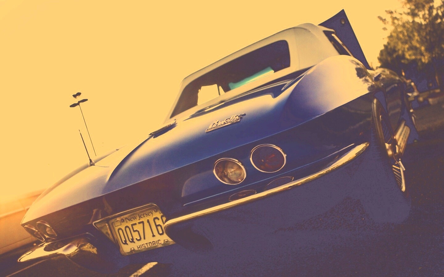 Ретро Chevrolet Corvette обои