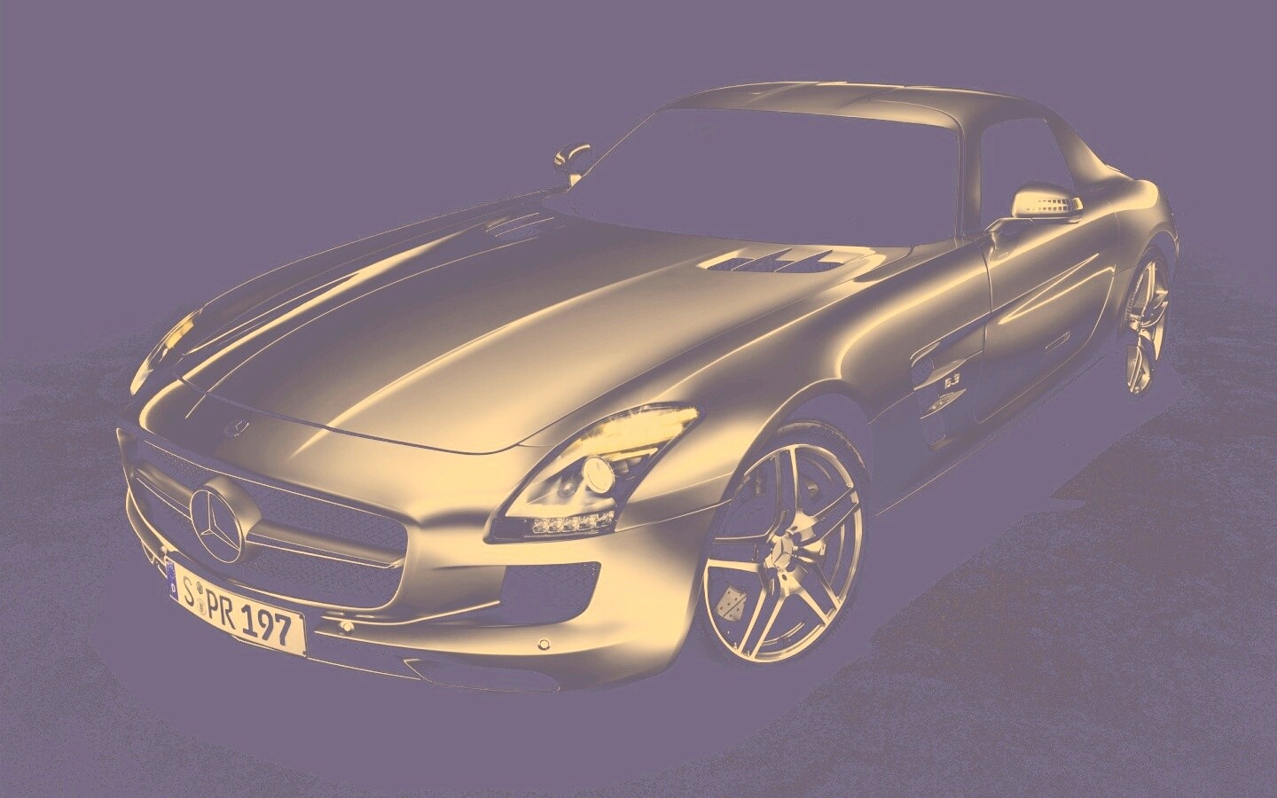 Mercedes SLS обои