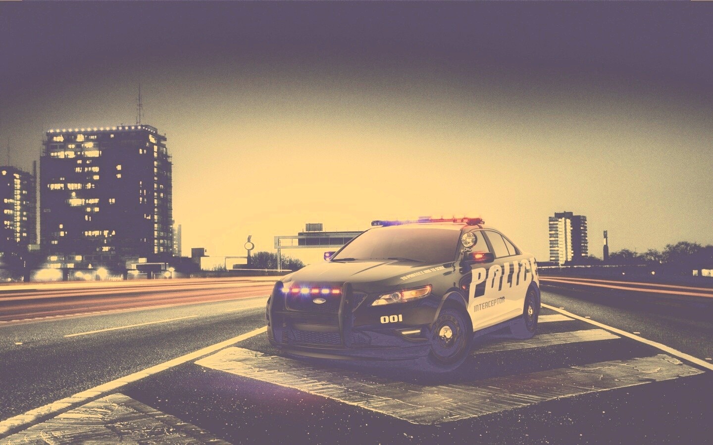 Полицейский Форд обои