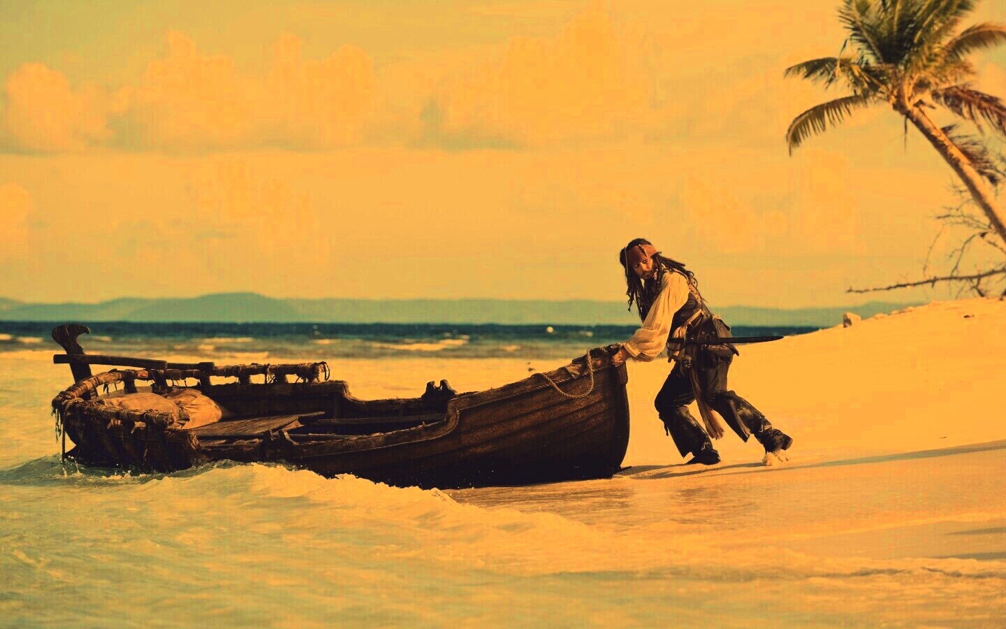 Капитан Джек-Воробей обои