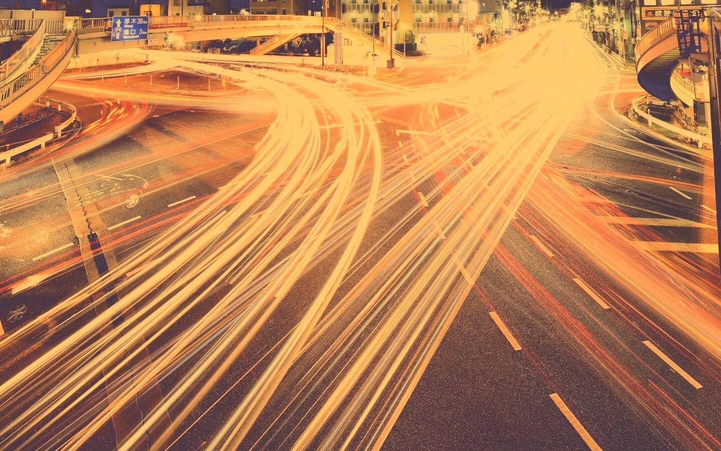 Ночная жизнь Токио обои