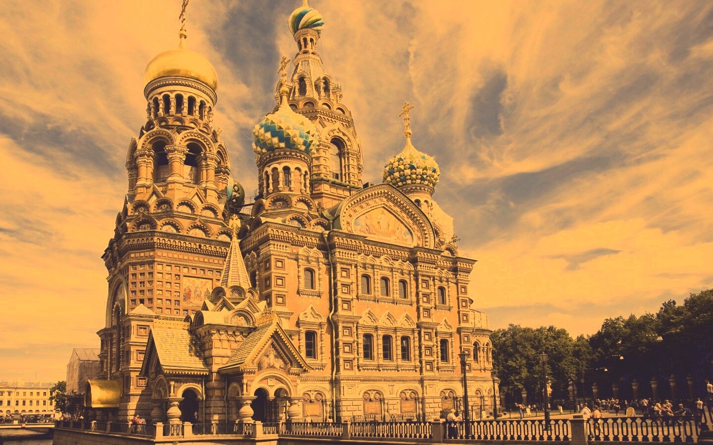 Спас на крови обои