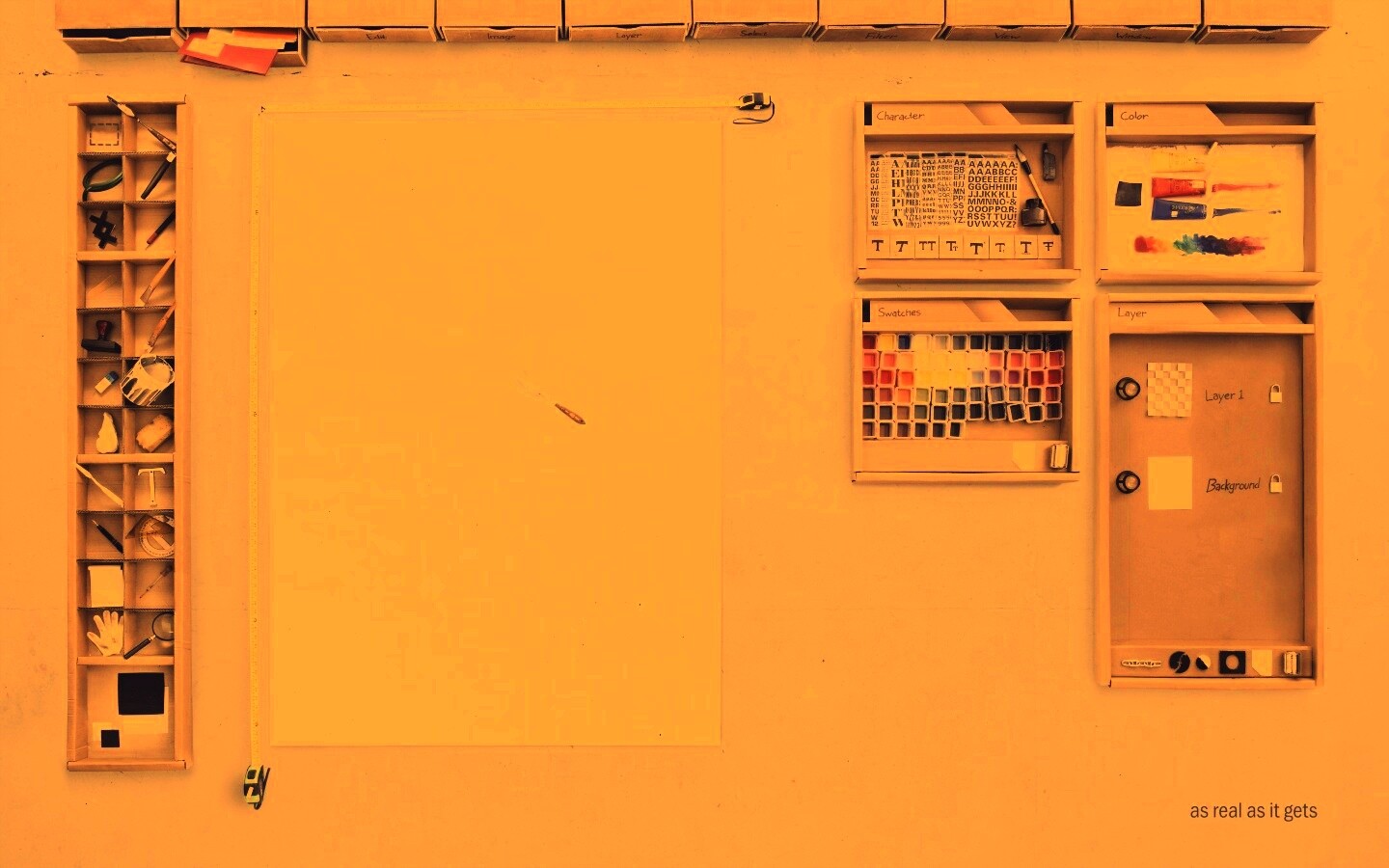 Фотошоп в реальности обои