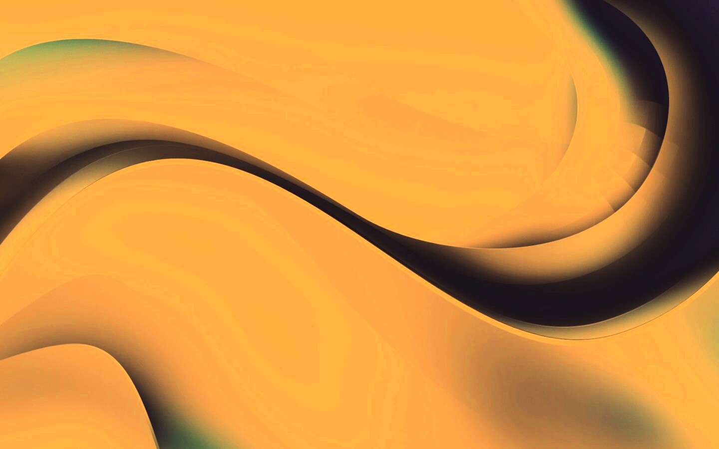 Волнистая графическая абстракция обои