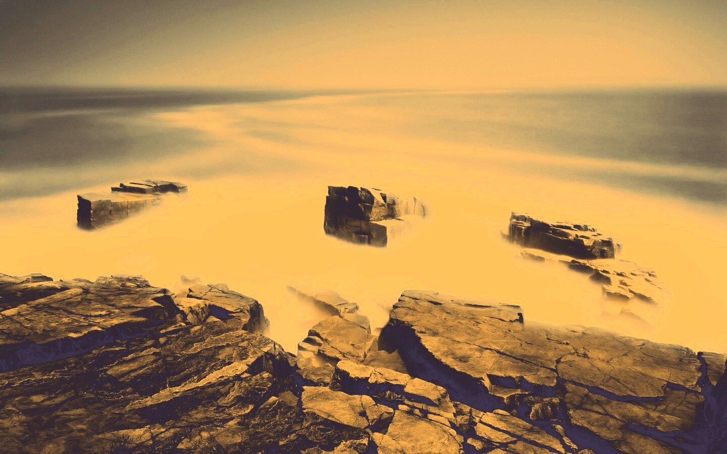 Скалы у моря обои