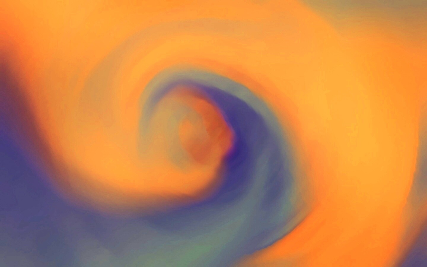 Жёлто-синие завихрения обои