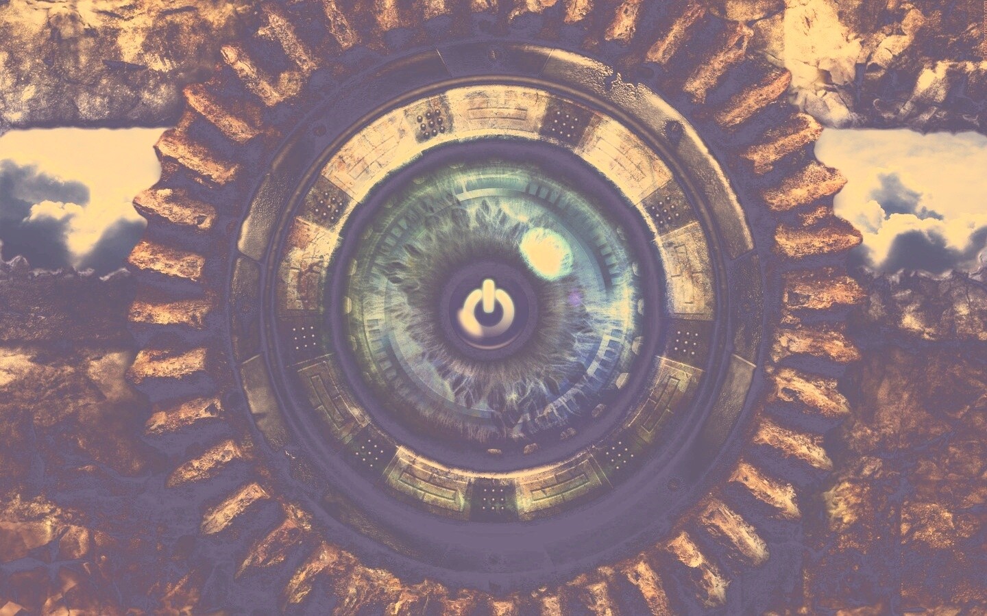 Фэнтезийная кнопка выключения обои