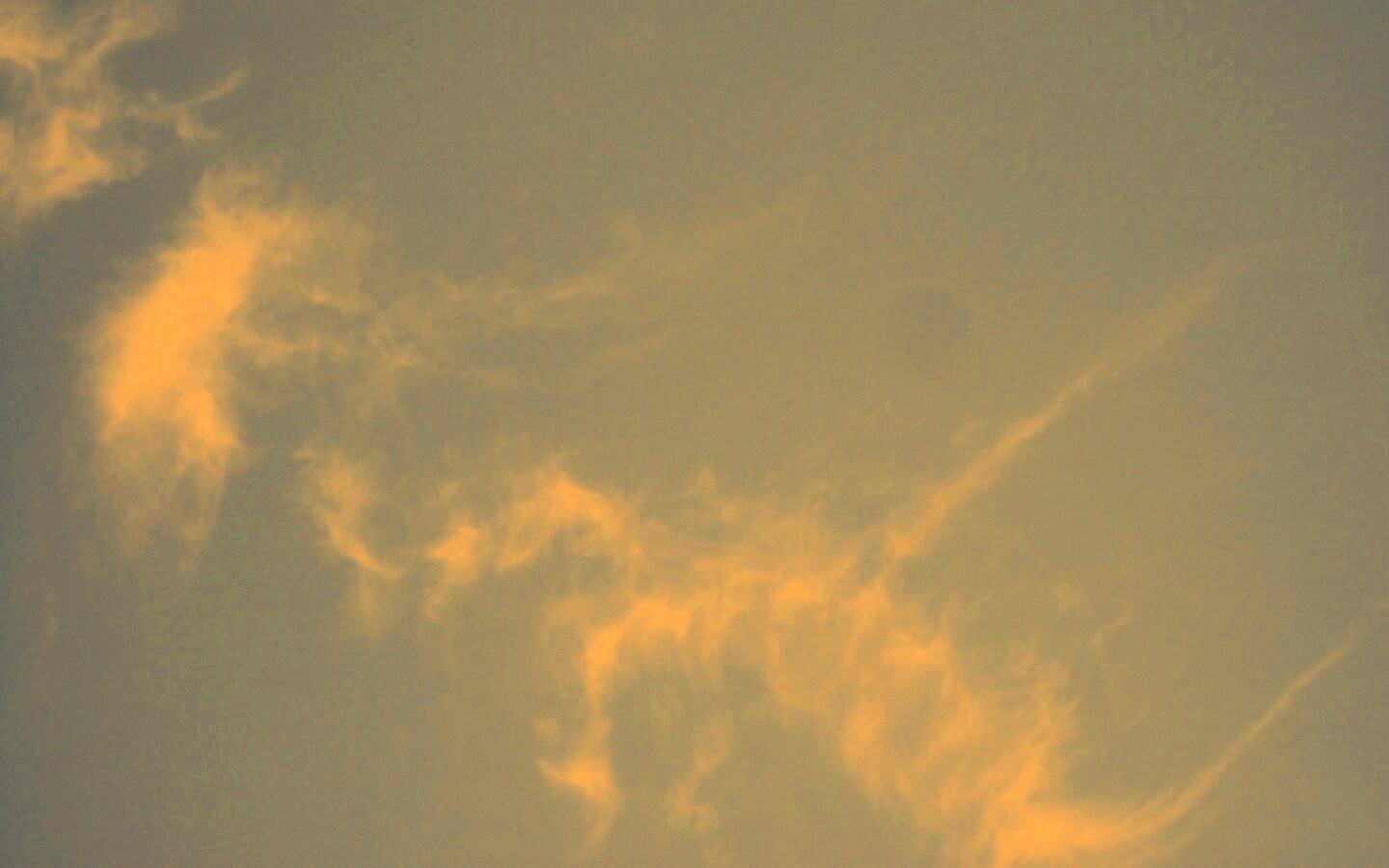 Перистые облака обои