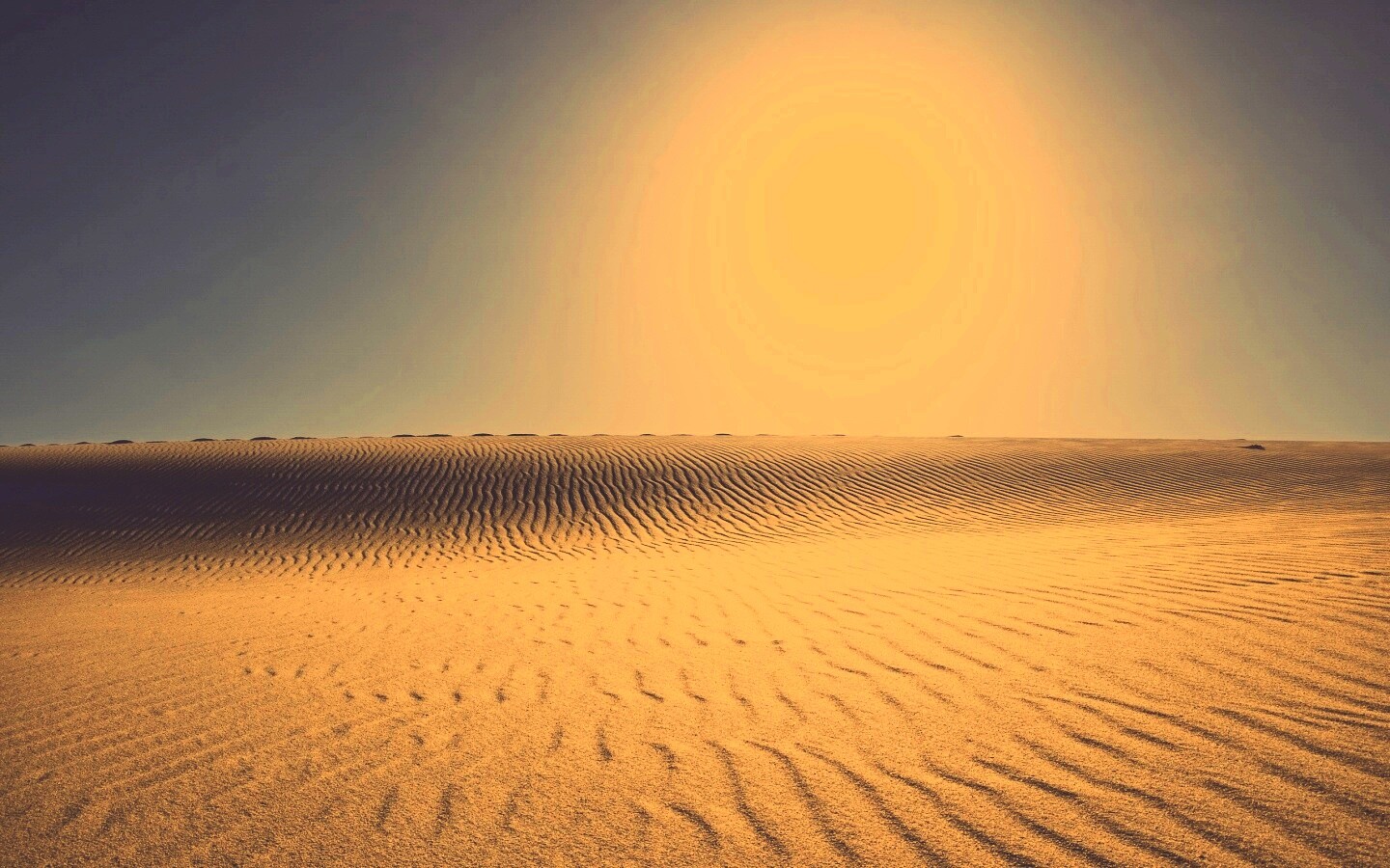 Пустыня до горизонта обои