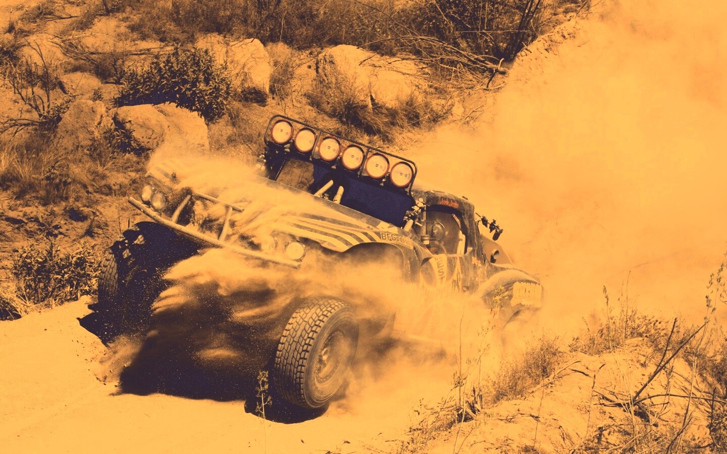 Раллийный внедорожник обои