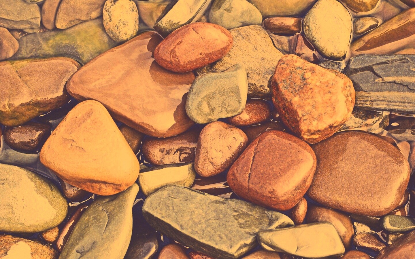 Морские камешки обои