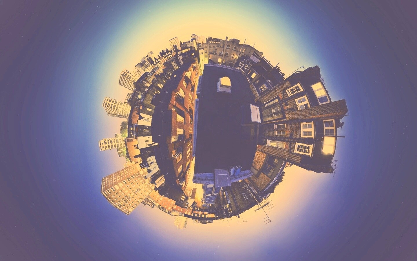 Весь город обои