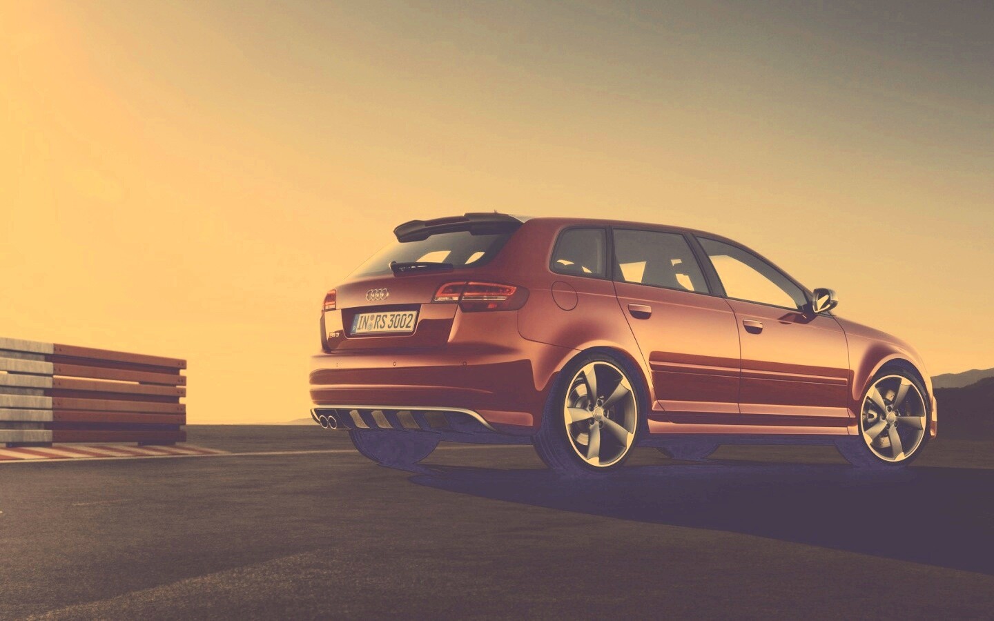 Официальный обои Audi RS3 обои