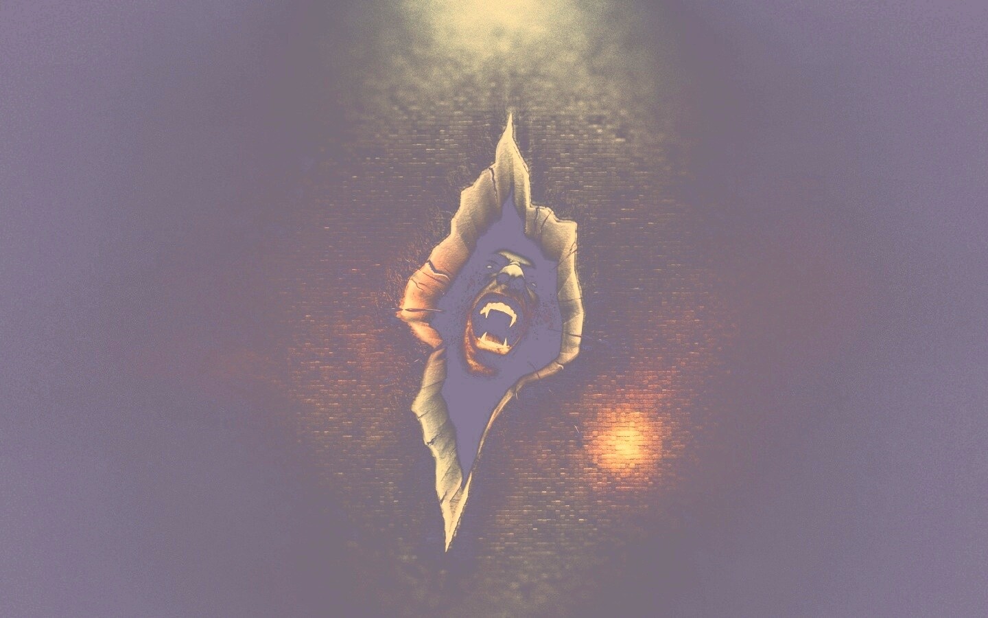 Монстр из ращелины обои