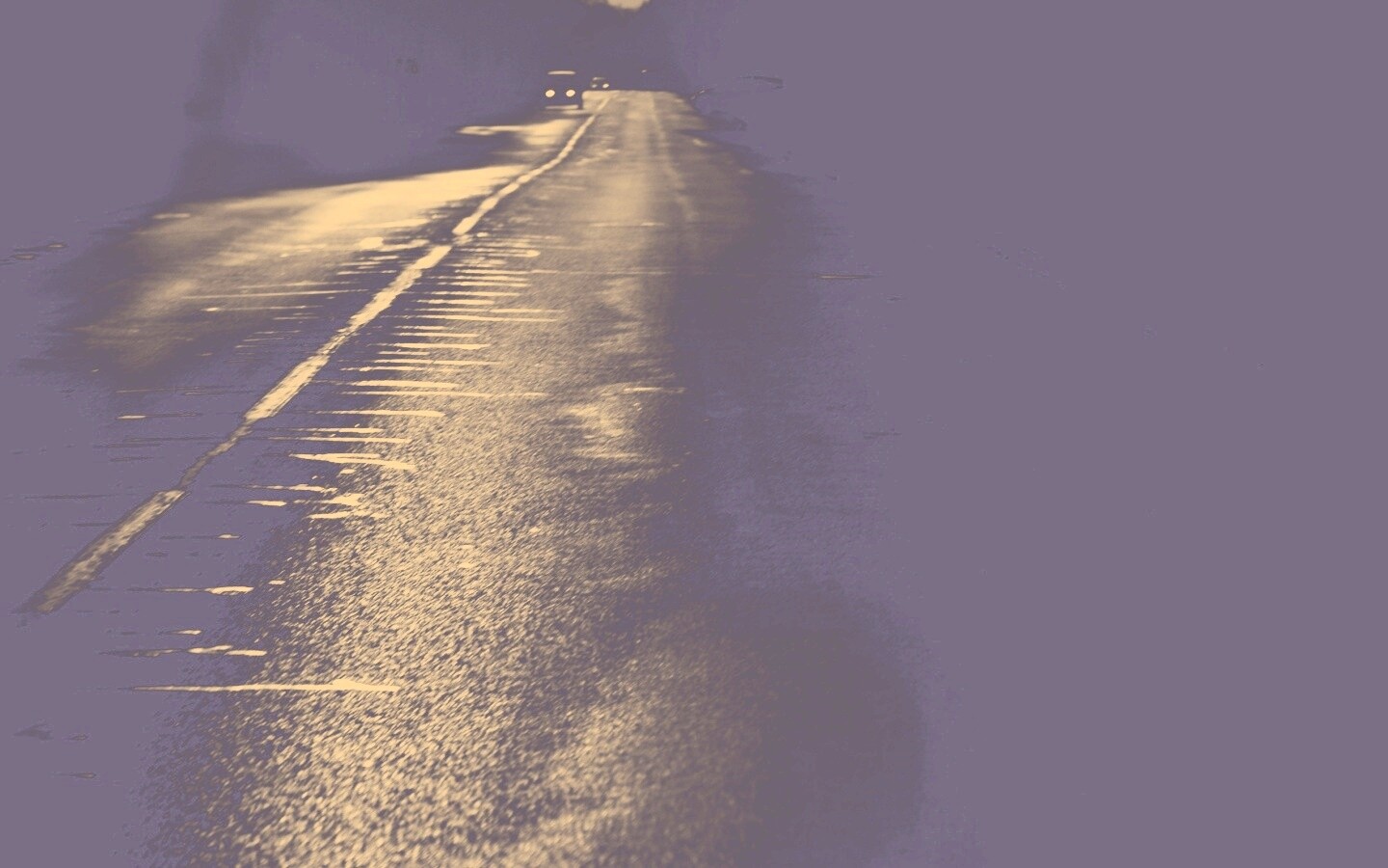 Ночная дорога обои