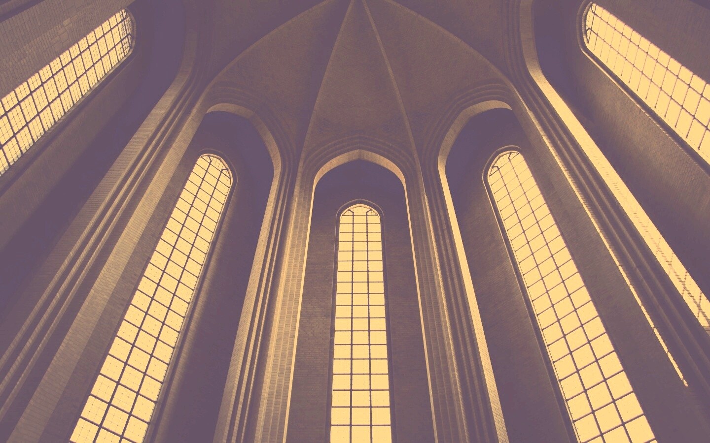 Готический свод обои