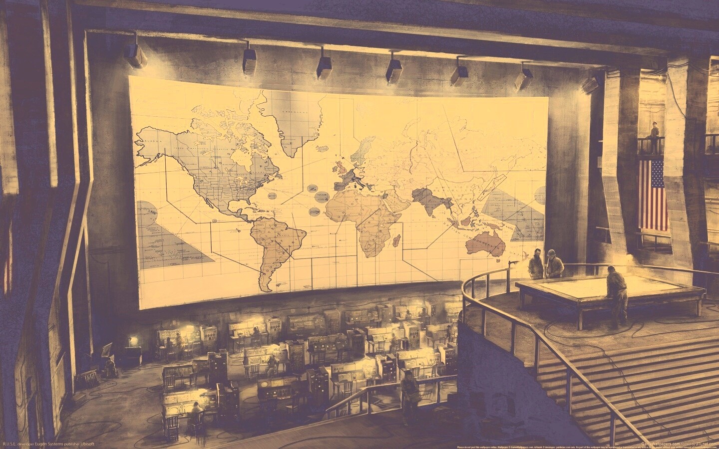 Секретный американский бункер обои