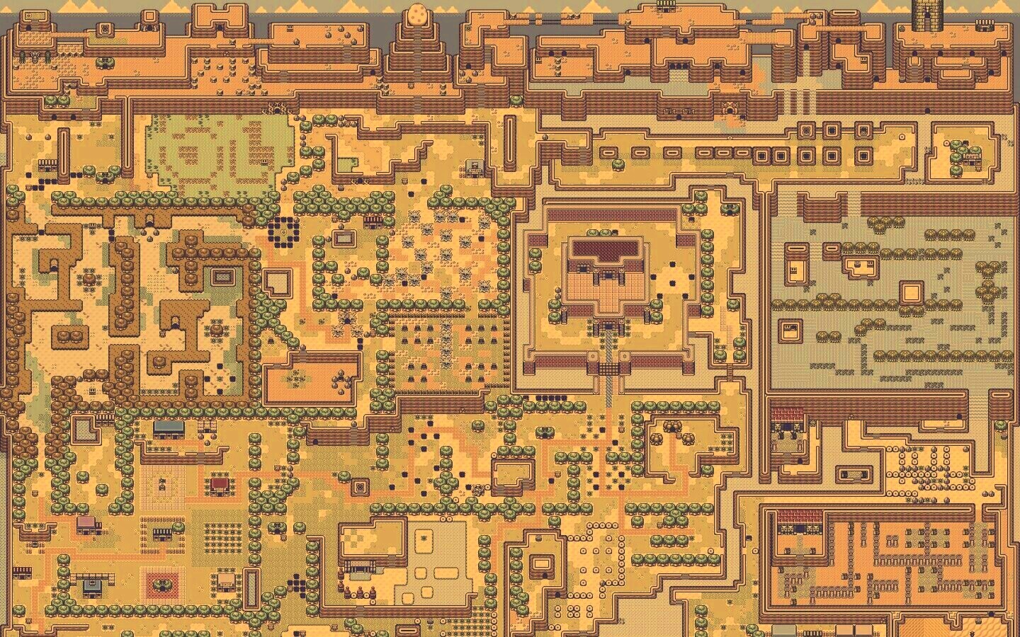 Пиксельный мир обои