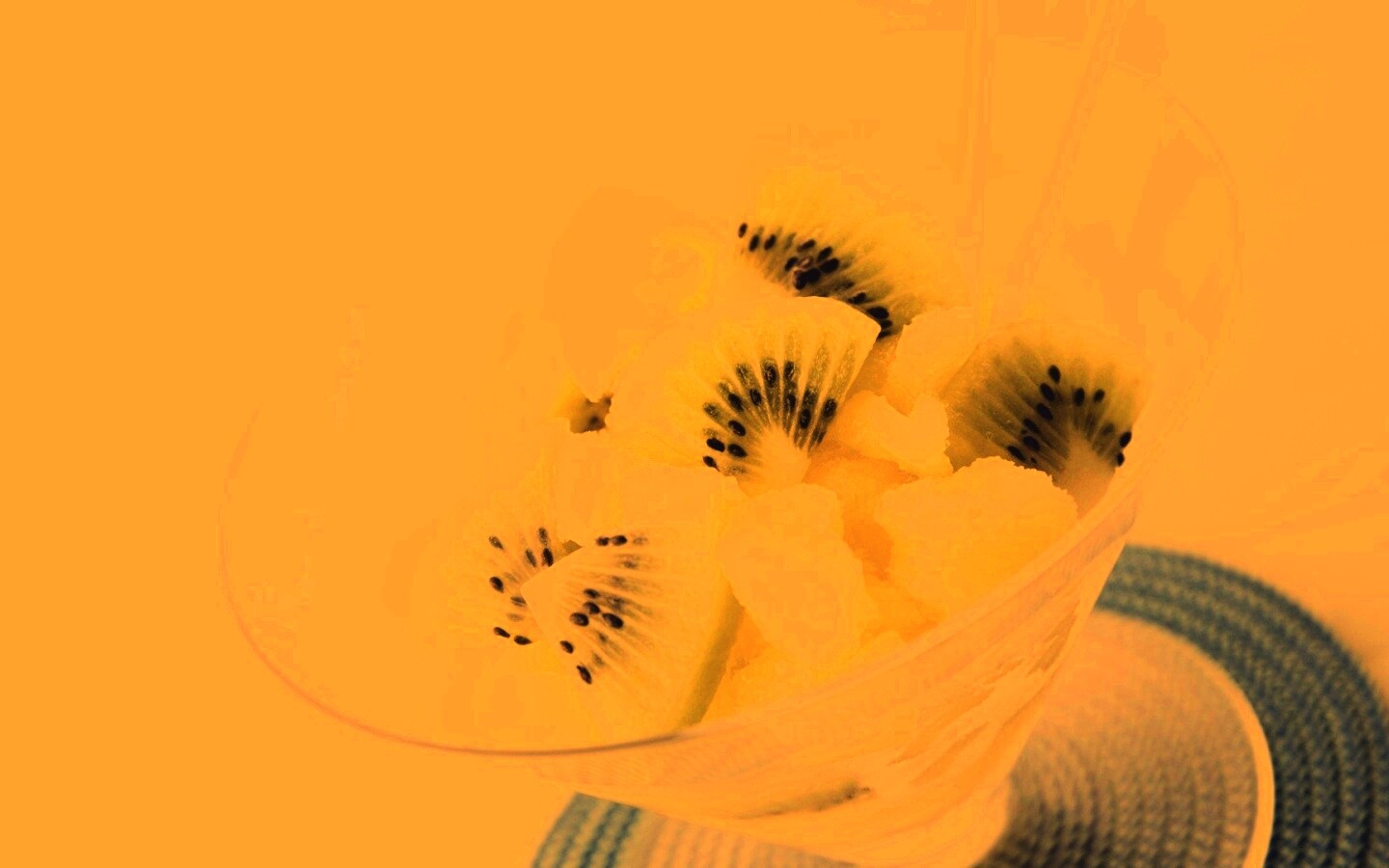 Мороженое с киви обои