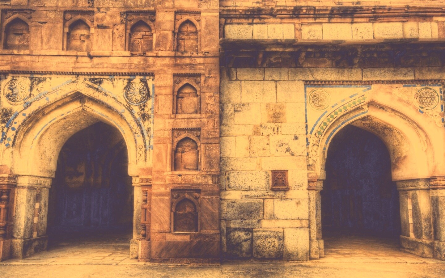 Старый город обои