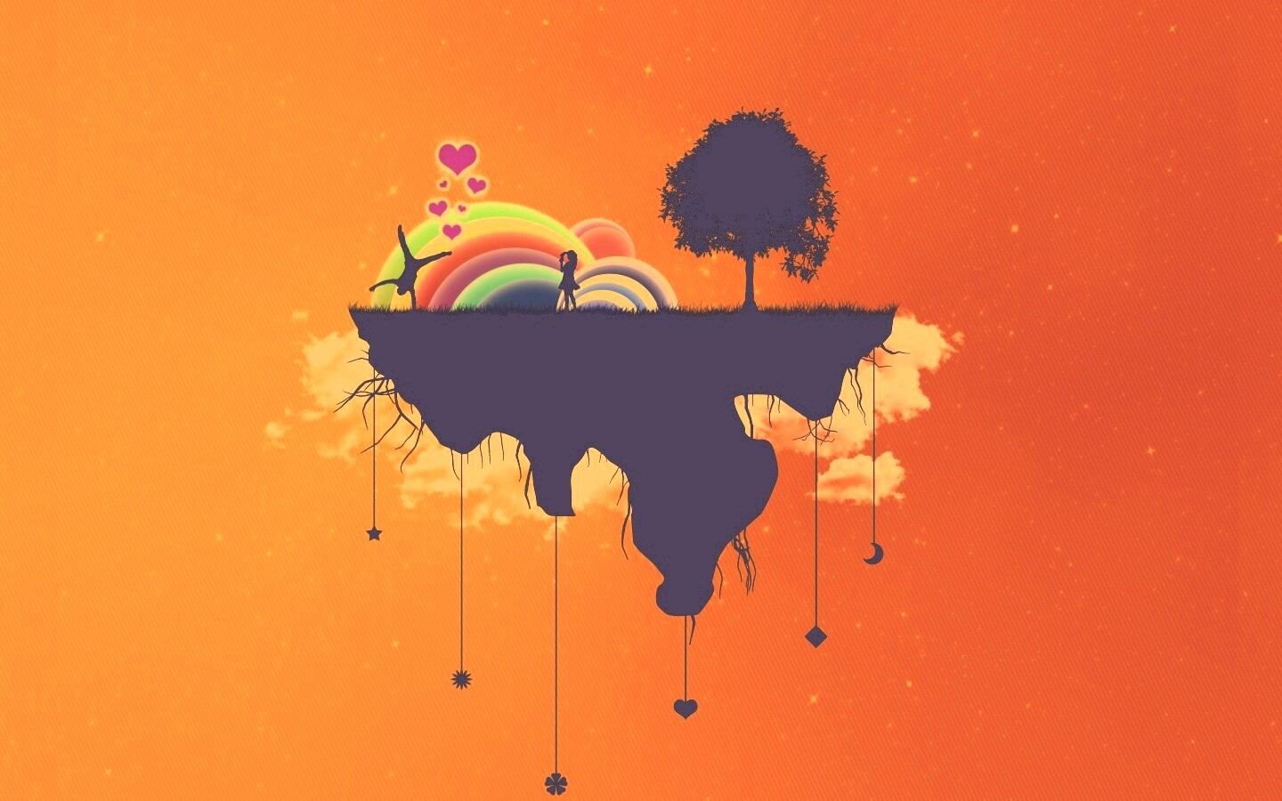 Векторный мир обои