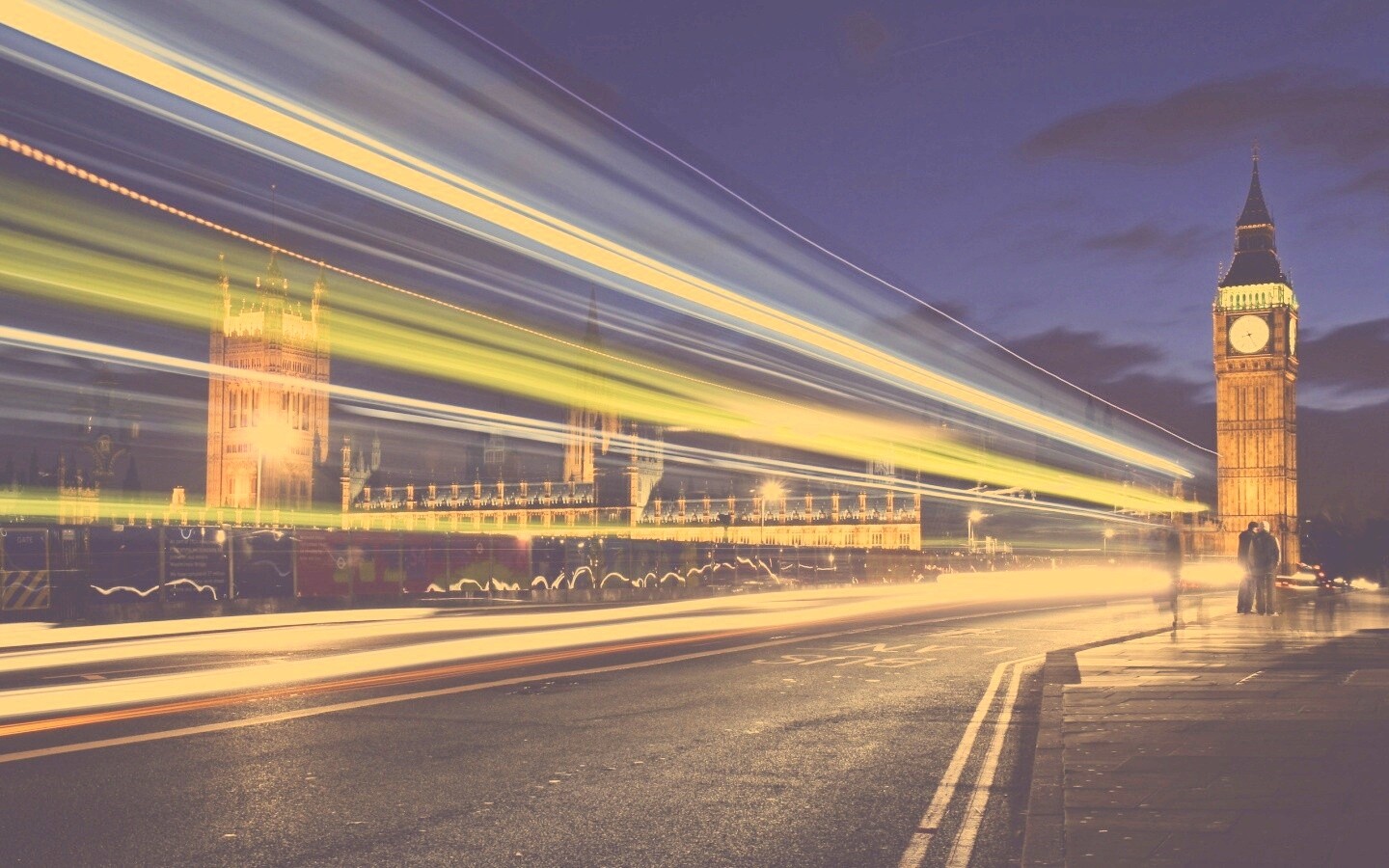 Лондон в движении обои