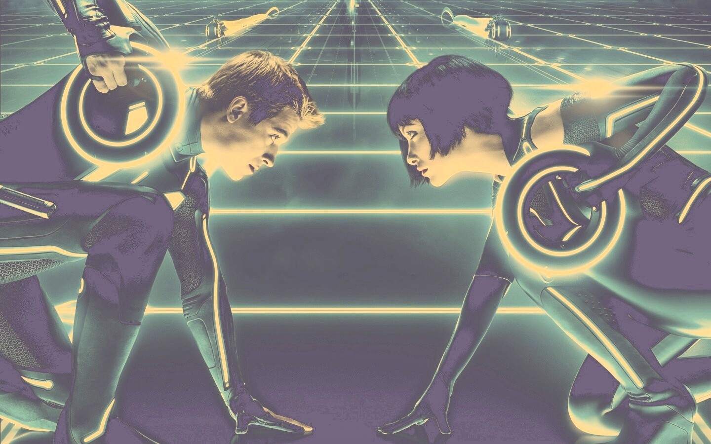 Квора и Сэм Флинн обои