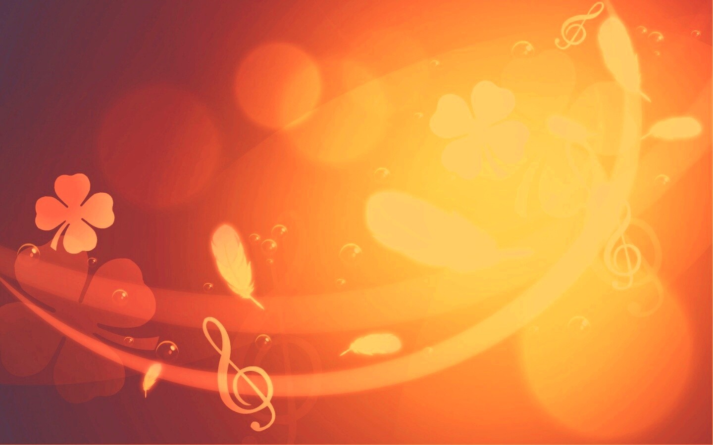 Тёплая энергия света обои