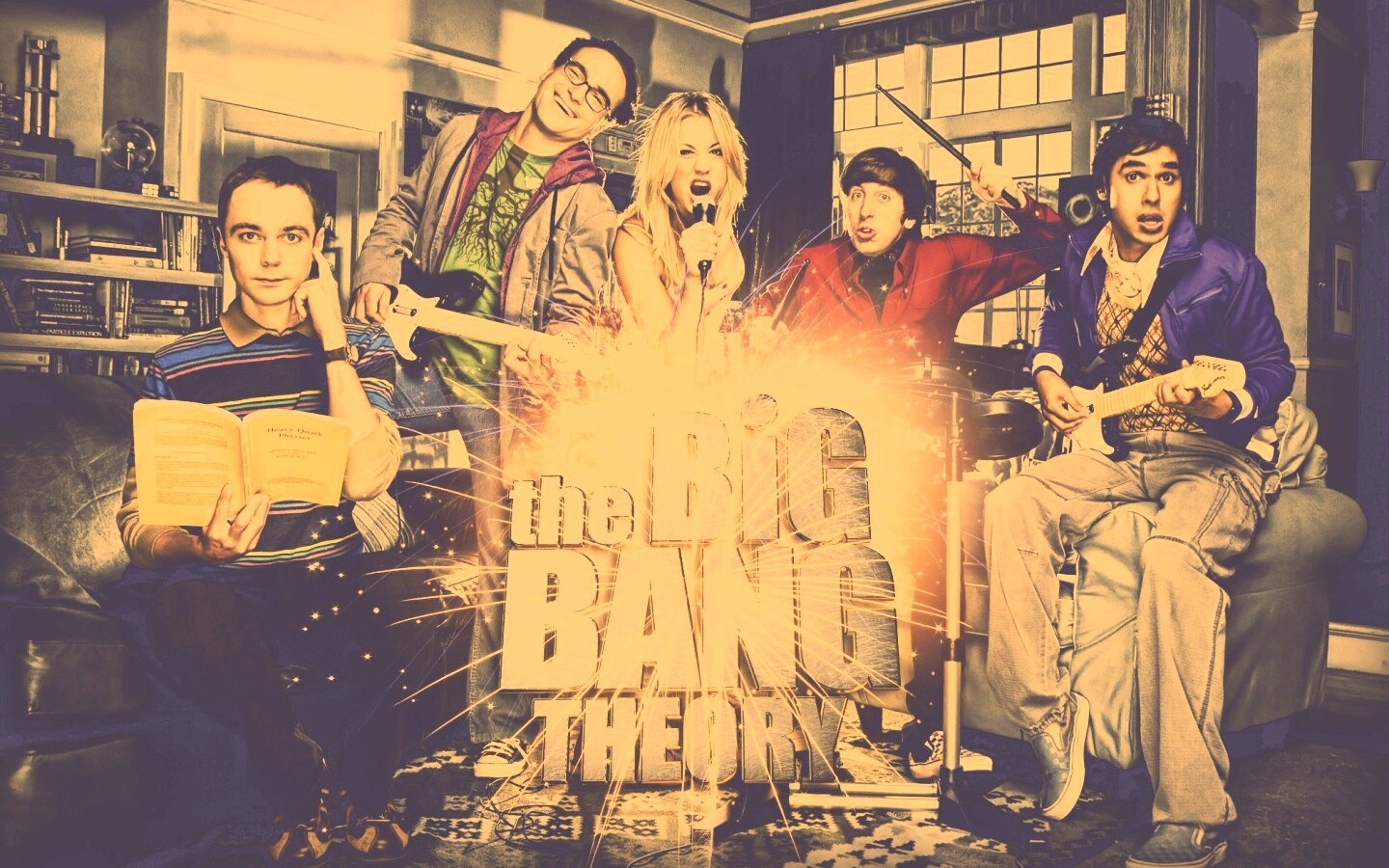 The Big Bang theory обои