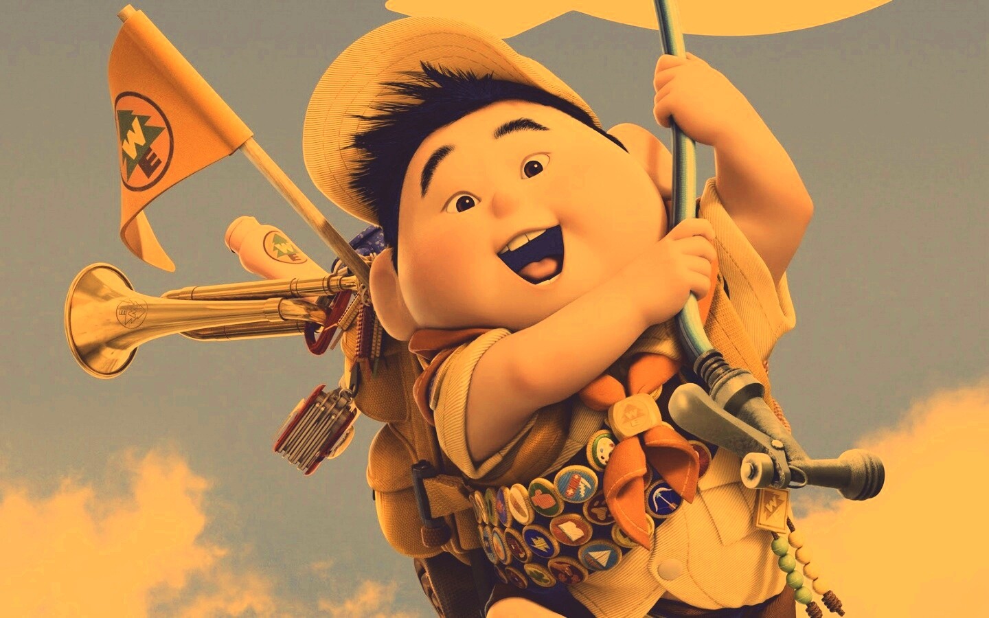 Рассел обои