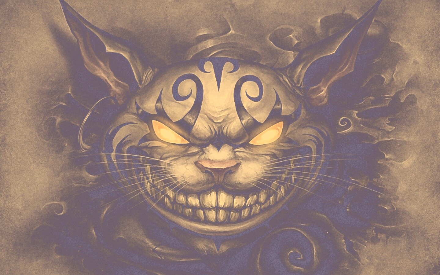 Чеширский кот American MacGee обои