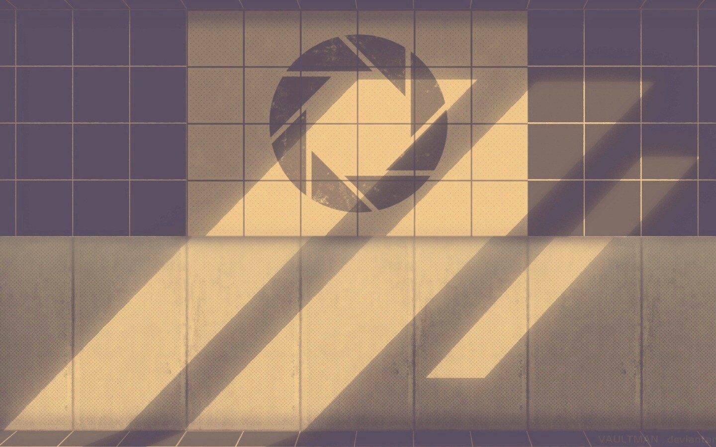 Valve Aperture science обои