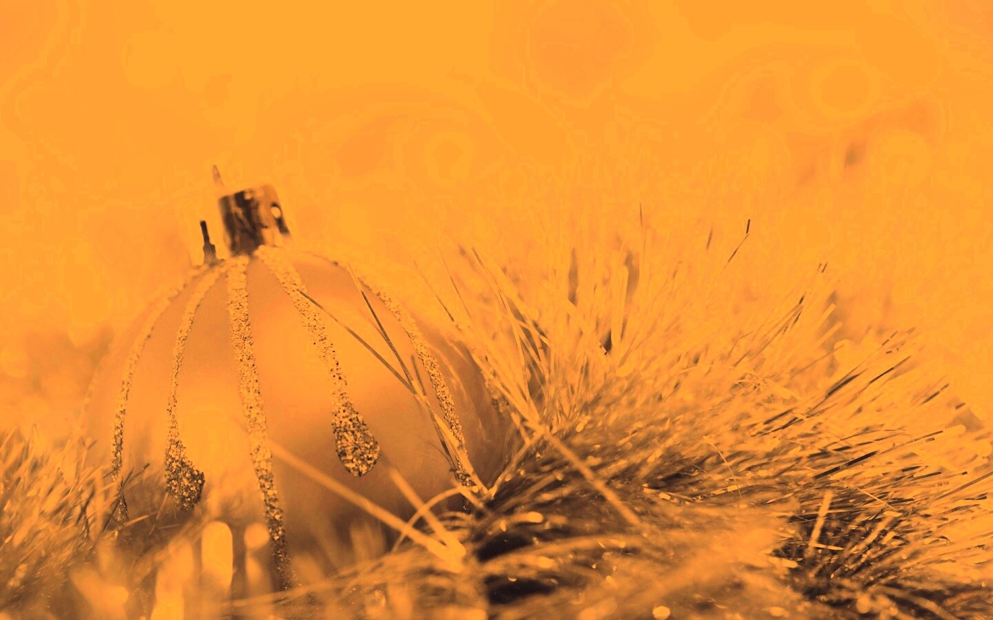 Новогонее украшение обои