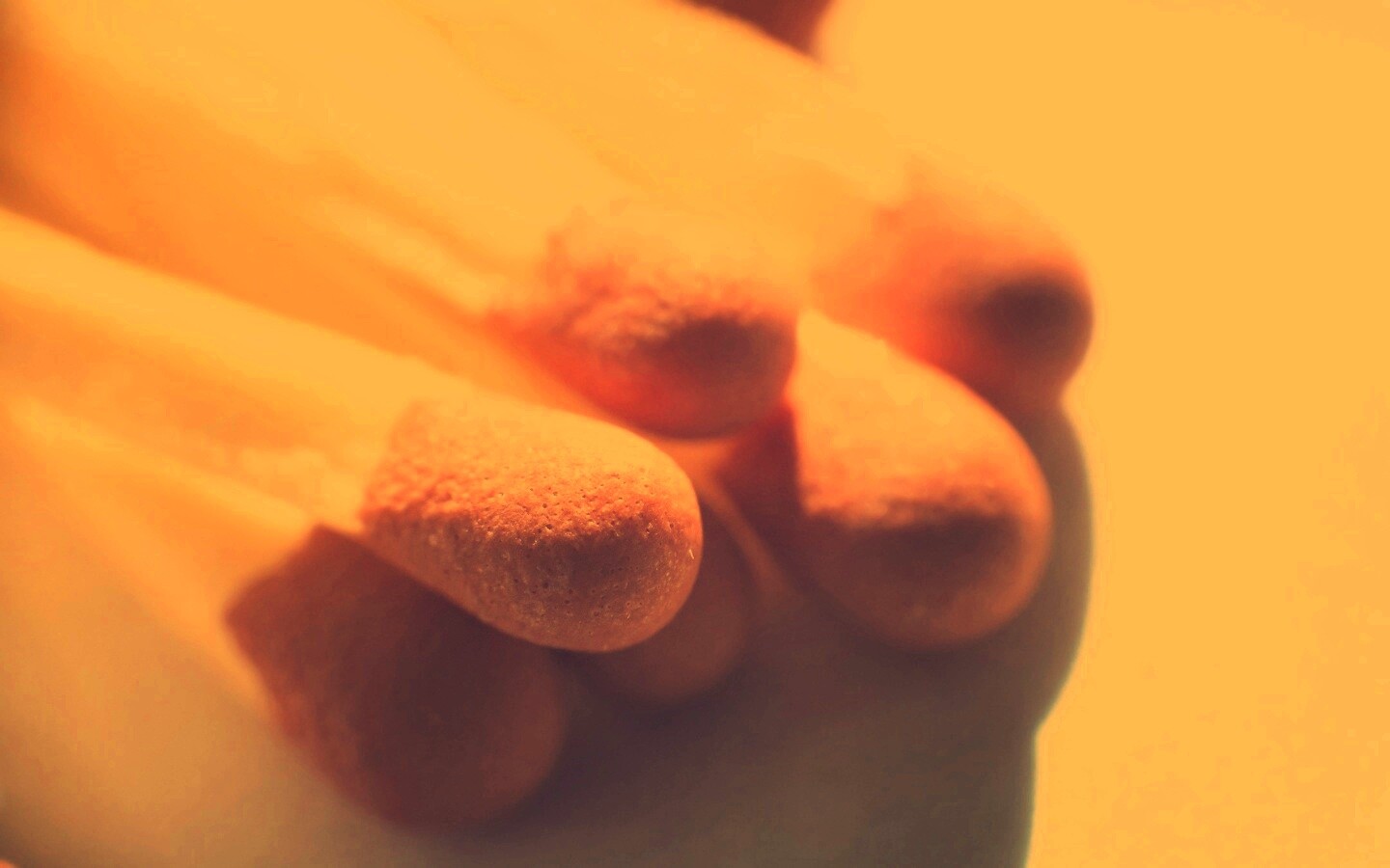 Спички в макро съемке обои