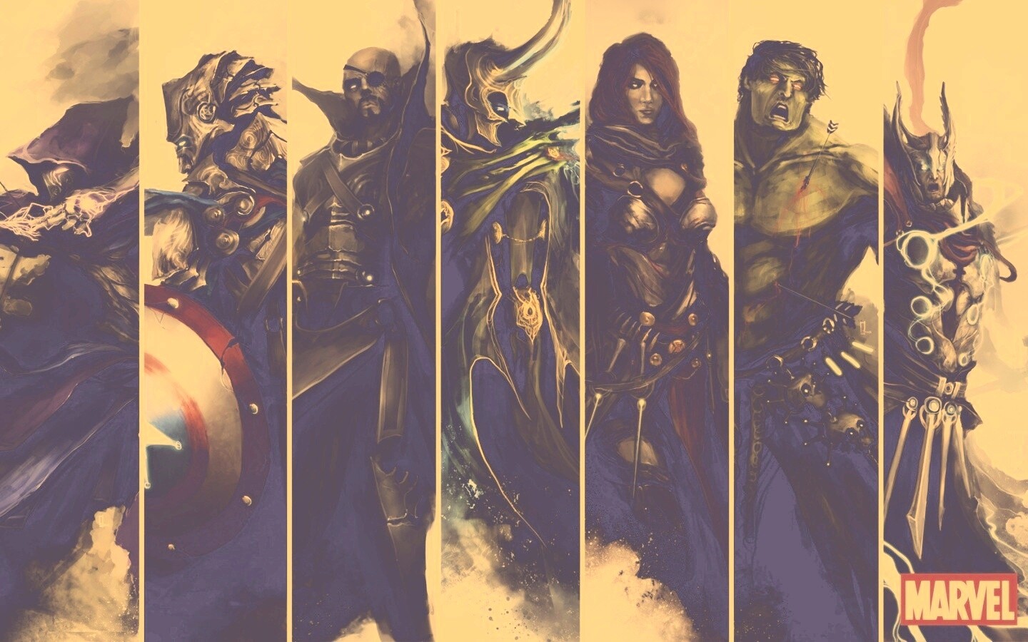 Мстители обои