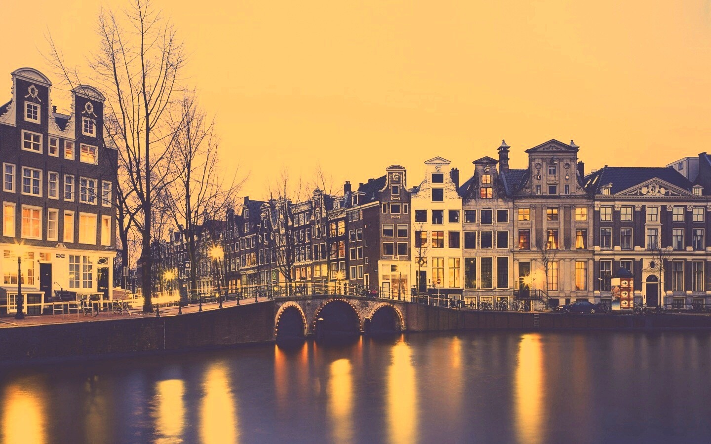 Европейский городок обои