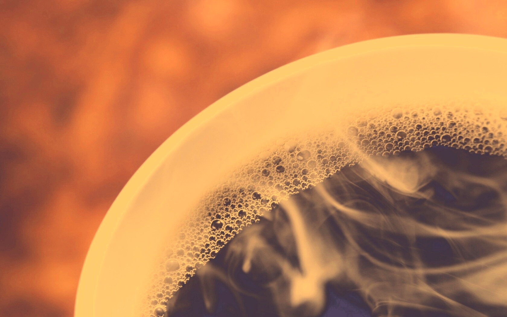 Горячее кофе обои