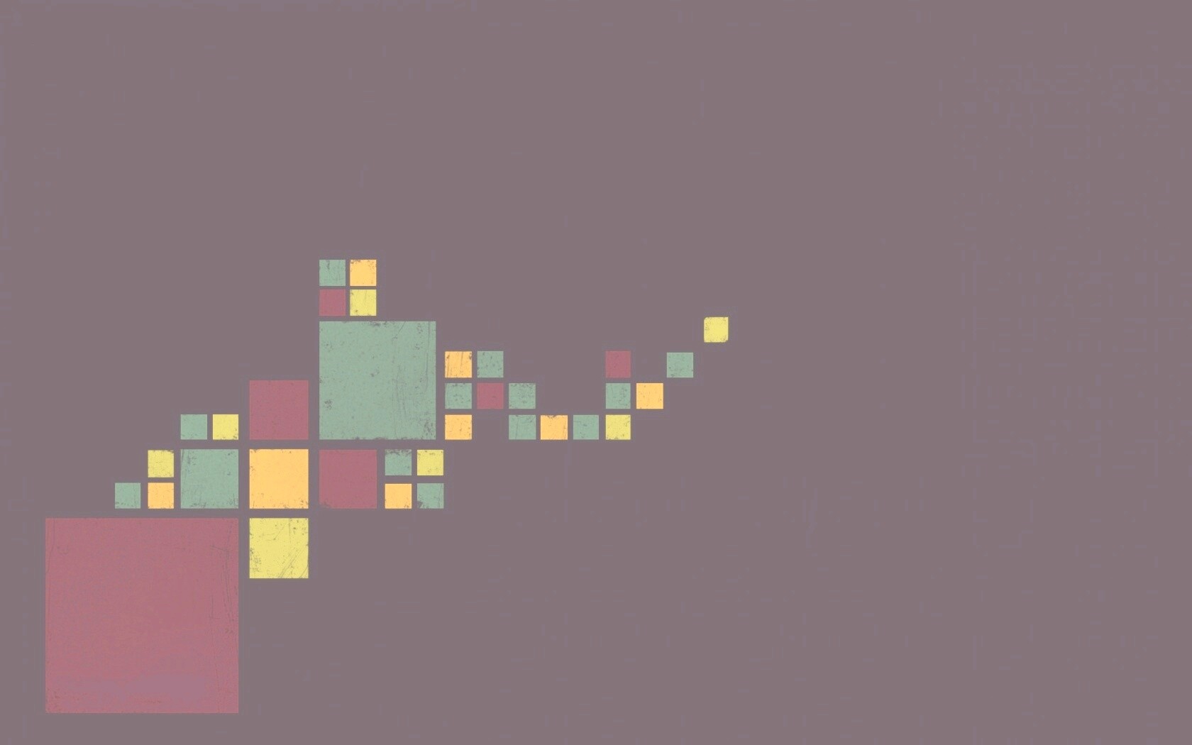 Цветные кубы обои