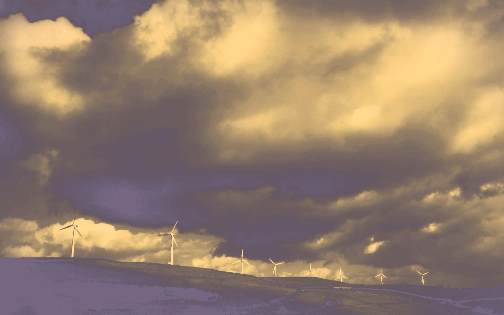 Ветрянные электростанции обои