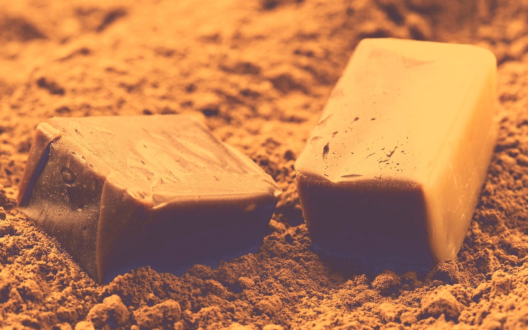 Ириски в какао обои