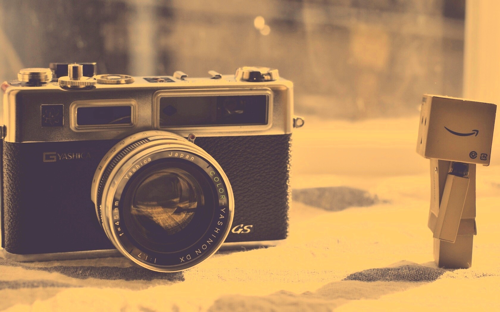 Данбо и ретро фотик обои